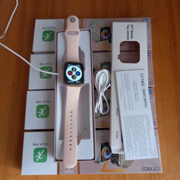 Smart Watch DT. NO 7 series розовые в Вологде фото 4