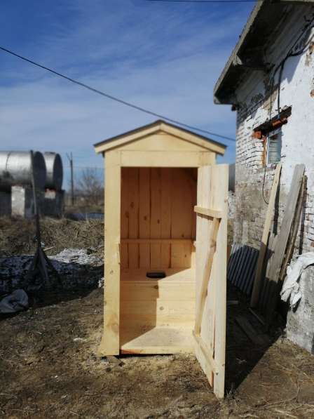 Туалет дачный деревянный в Кемерове