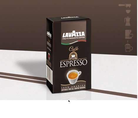 Кофе молотый 250 гр Lavazza caffe Espresso из финляндии