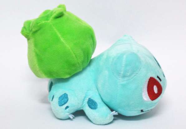 Мягкая игрушка покемон Бульбазавр (Bulbasaur) в Перми фото 4