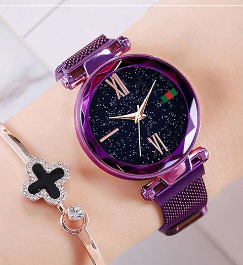 Starry Sky Watch - эксклюзивные женские часы в наборе с бр