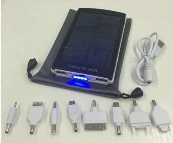 Внешний аккумулятор 10000 мАч солнечный зарядник в Ульяновске