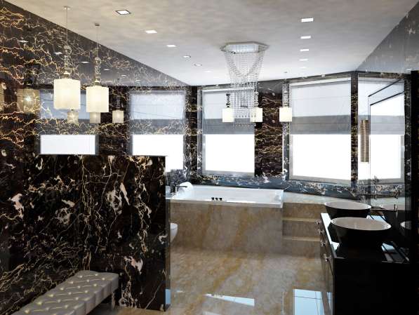 Красивый ремонт ванных комнат и санузлов
