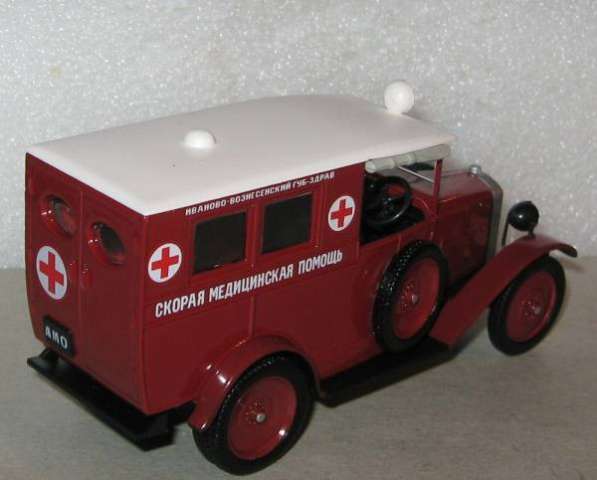 автомобиль на службе №32 АМО-Ф-15 Скорая медицинская помощь в Липецке фото 5