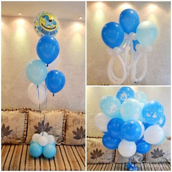 Воздушные шары для новорожденного Подольск в Подольске фото 3