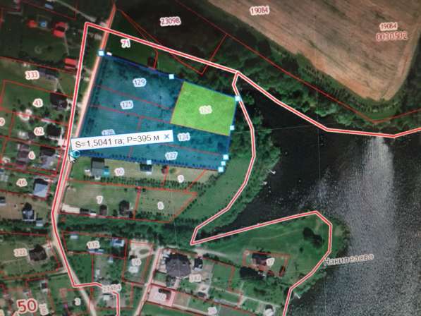 150 соток на первой линии Озернинского водохранилища в Рузе фото 7