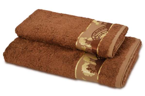 Комплект бамбуковых махровых полотенец Турция