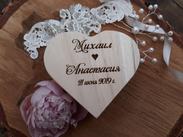 Свадебная шкатулка для колец в Нижнем Новгороде фото 3
