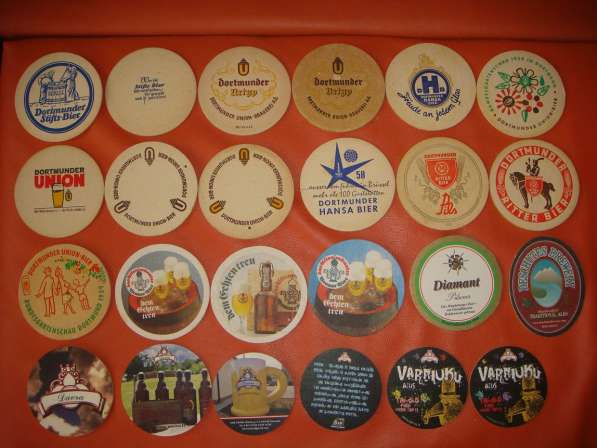 Коллекция подставки под пиво, бирдекели в Москве фото 13