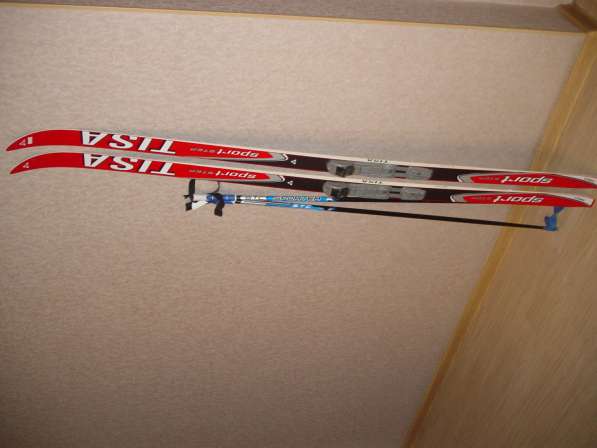 Лыжи (185 см) с лыжными палками (130 и ботинками 38 размера в Видном фото 20