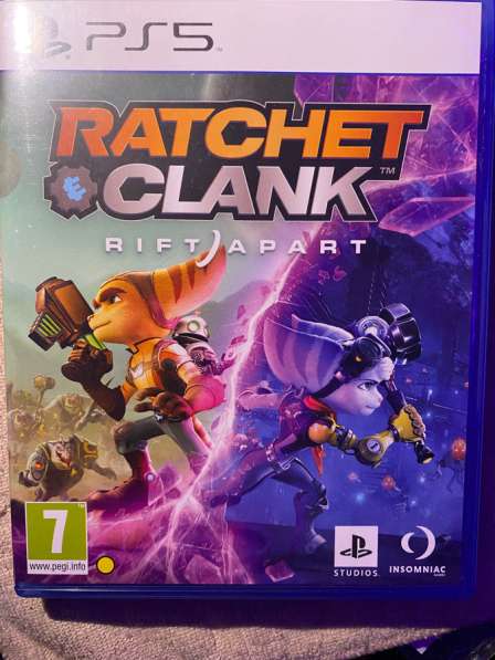Игра диск на ps5 Ratchet& Clank