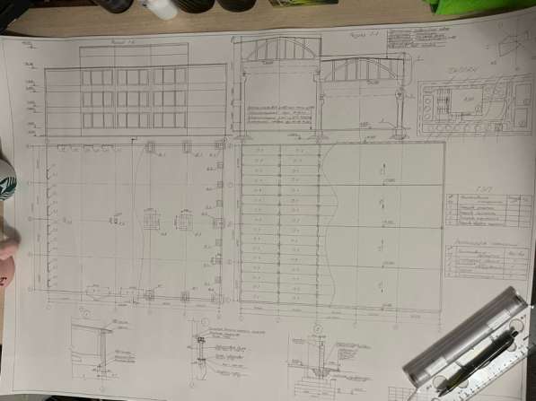 Чертежи от руки, в AUTOCAD в Краснодаре фото 5