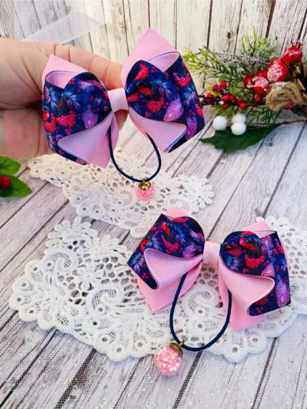 Новогодние Бантики и заколочки ручной работы в Анжеро-Судженске фото 12