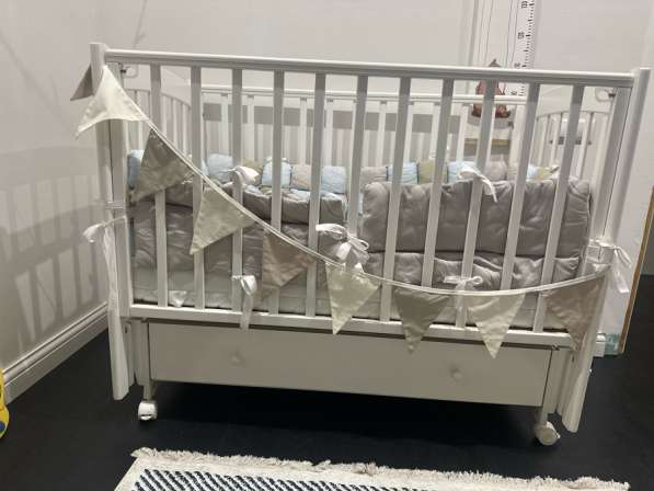 Детская кроватка Лель с универсальным маятником в Реутове