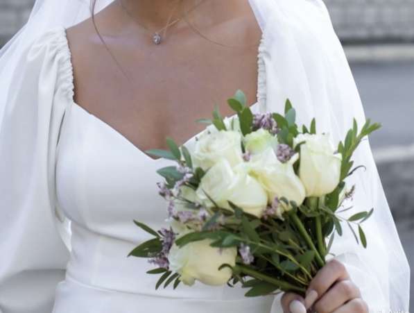 Свадебное платье 44 р в Новосибирске фото 36