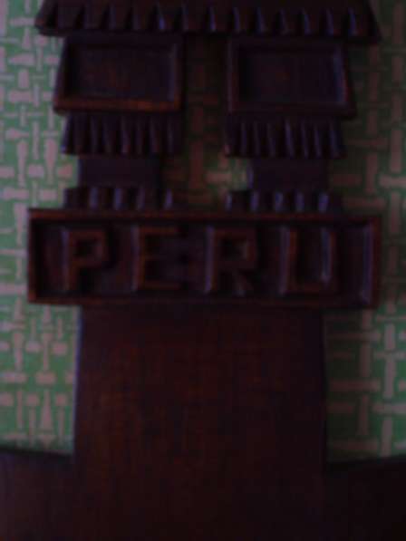 Перуанская деревянная маска в Керчи фото 3