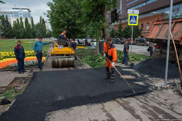 Асфальтирование Балабаново, укладка асфальтовой крошки в Балабаново фото 3