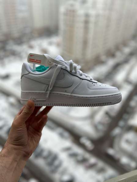 Nike Air Force 1 Triple White в Москве фото 4