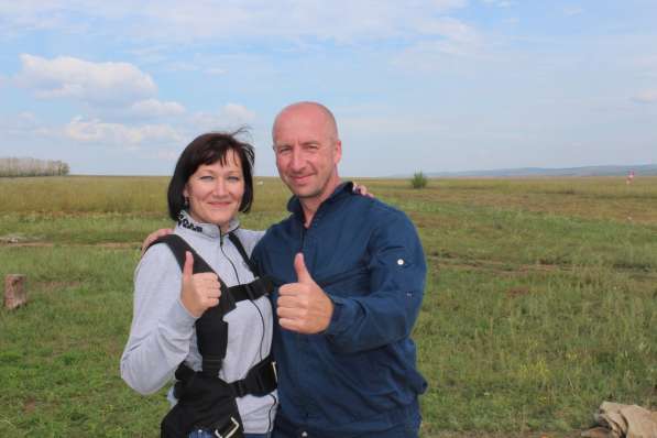 Прыжок с парашютом с инструктором в Иркутске фото 10