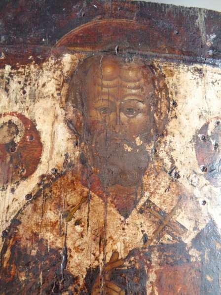Икона Николай Чудотворец, ковчег, древняя очень в Ставрополе фото 4