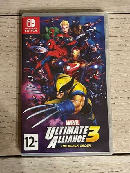Игра на нинтендо свитч marvel ultimate alliance 3