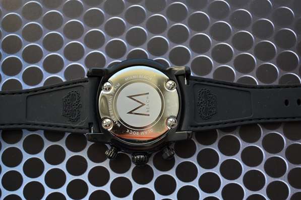 Брутальные, черные часы-хронограф Glam Rock в Рязани фото 10