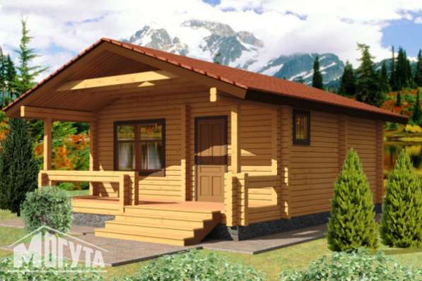 Баня из клееного бруса Ключ -44 в Москве фото 4