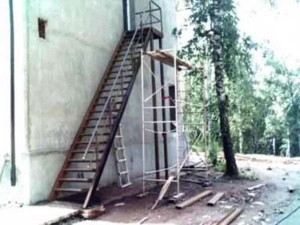 Пожарные наружные лестницы в Красноярске