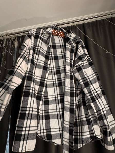 Женская рубашка в клетку