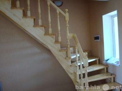 лестницы межэтажные из дерева и металла в Иванове фото 10