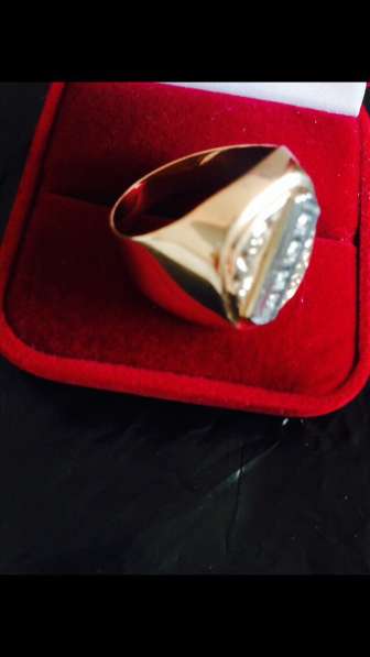 Мужской перстень с бриллиантами в Ставрополе