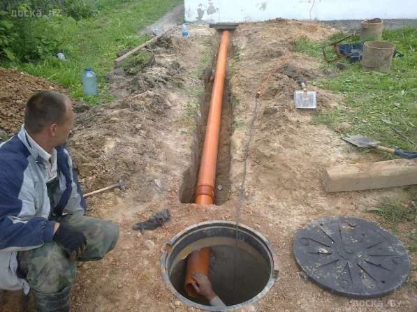 Копка колодцев, чистка канализаций, установка труб в Иванове фото 7