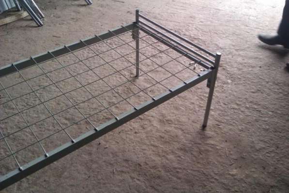 Кровати металлические для строителей оптом и в розницу в Тамбове