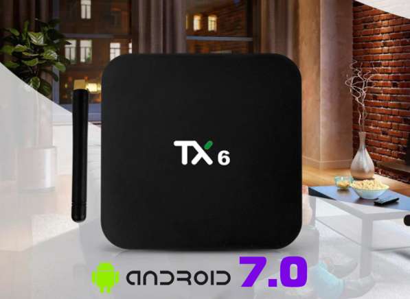 Андроид ТВ приставка(TV BOX TANIX TX6 4/64GB)