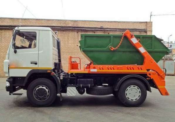 Вывоз мусора контейнером 8м3 (пропуск в центр) в Москве фото 3