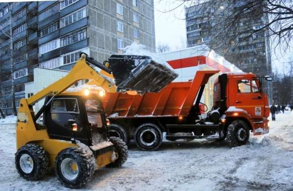 Аренда трактора погрузчика. Уборка чистка и вывоз снега в Екатеринбурге фото 18
