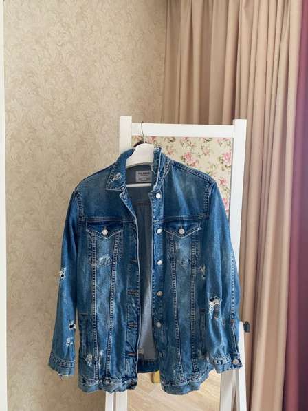 Джинсовая куртка pull&bear в Санкт-Петербурге фото 4