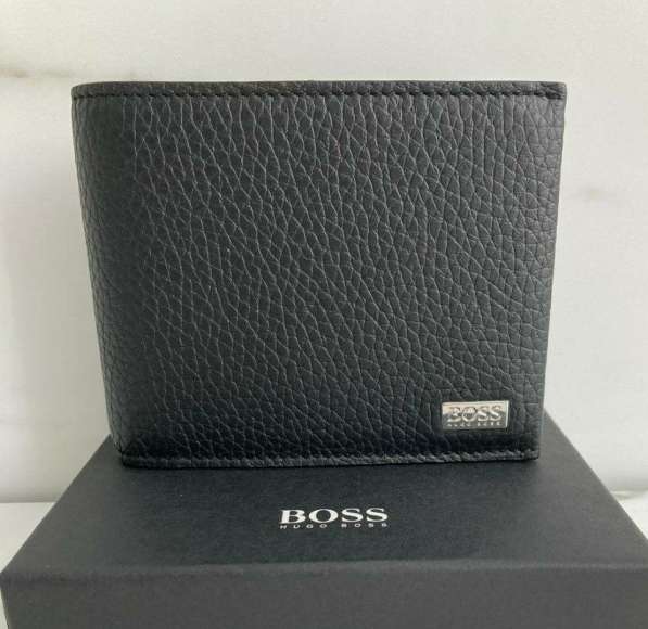 Кожаный кошелёк Hugo Boss