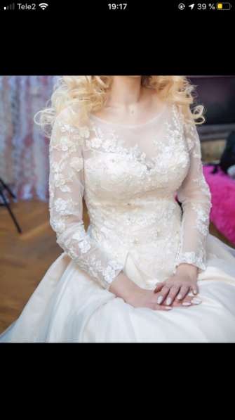 Шикарное свадебное платье в Химках фото 5