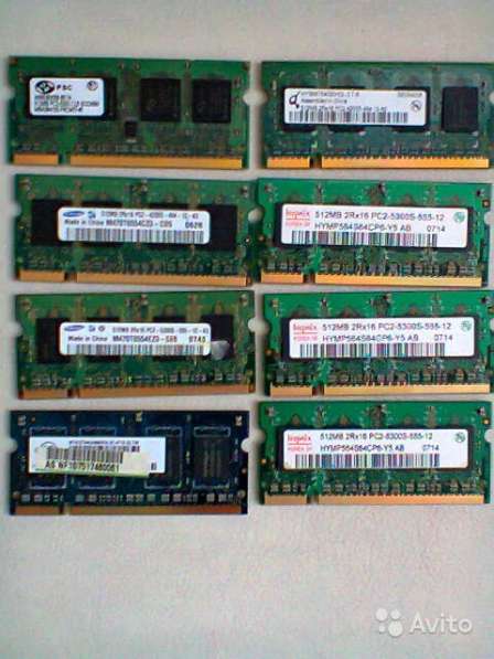 Оперативная память DDR2 для ноутбука 512мб в Москве фото 10