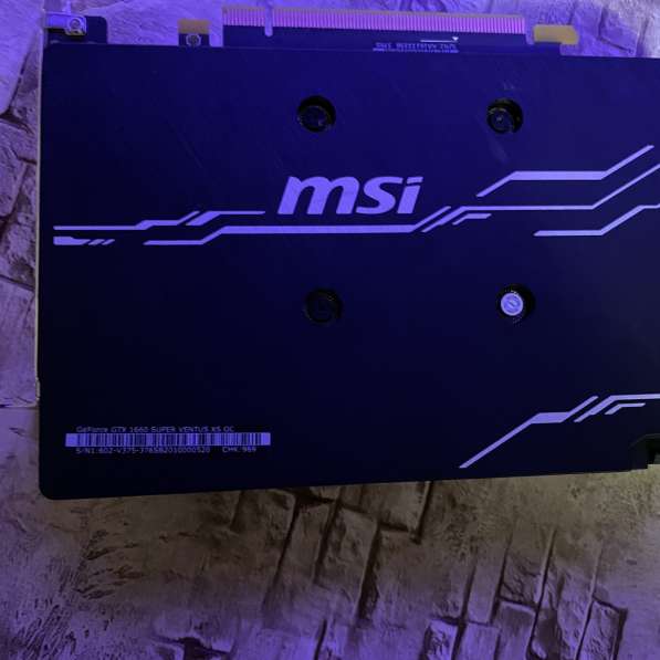 Видеокарта Msi gtx 1660 super xs os в Рязани