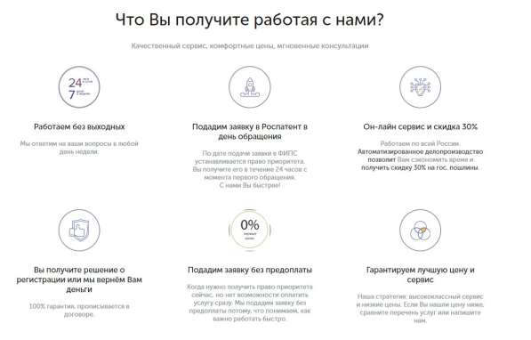 Регистрация товарного знака в Москве