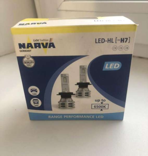 Светодиодные лампы Narva Range Performance LED H7