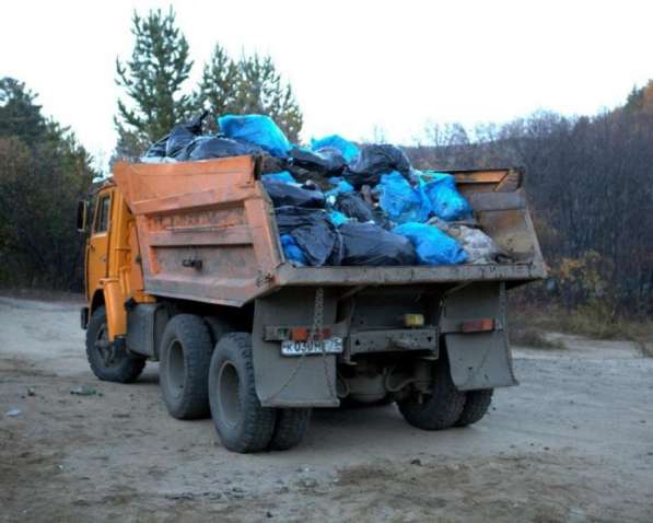 Вывоз мусора, погрузка мусора, Газели, Камазы в Воронеже фото 10