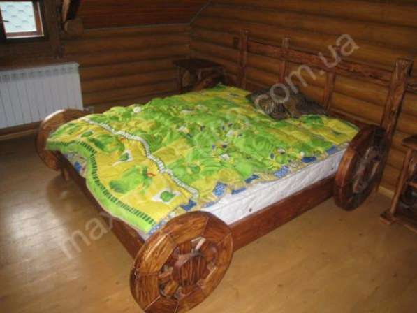 Кровати из дерева под старину в Екатеринбурге