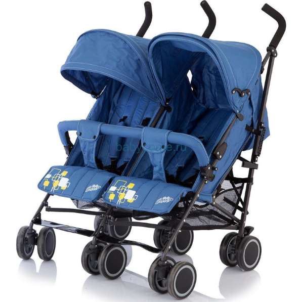 Детская коляска трость Baby Care Citi Twin Blue