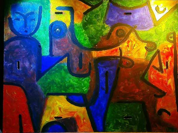 Копирую зудожников, рисую на заказ, Paul Klee