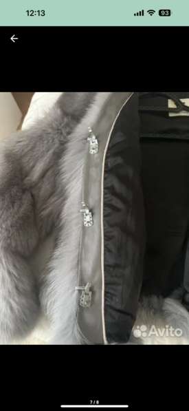 Песцовая натуральная шуба в Москве фото 3