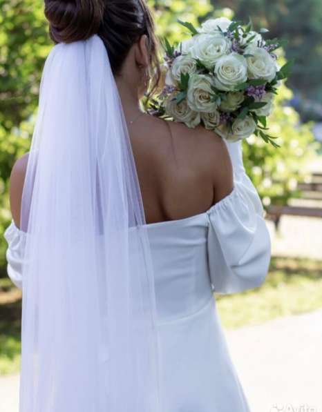 Свадебное платье 44 р в Новосибирске фото 38