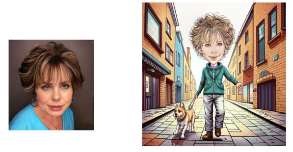 Шарж портрет по фото в Москве фото 6